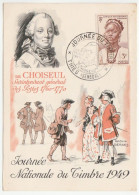 Carte Journée Du Timbre, Thiés / Sénégal, 1949 - Storia Postale