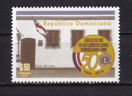 DOMINICAN REPUBLIC 2015-LIONS CLUB-MNH. - Repubblica Domenicana