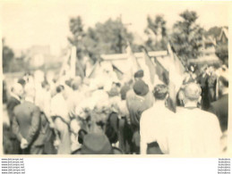 RARE PHOTO CANTELEU LAMBERSART CEREMONIE CIMETIERE SECTION MILITAIRE FORMAT 8 X 5.50 CM REF8 - Oorlog, Militair