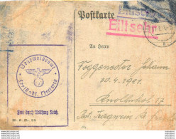 POSTKARTE EILTSEHR 1941 - Weltkrieg 1939-45