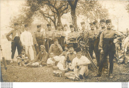 CARTE PHOTO GROUPE DE SOLDATS - Weltkrieg 1914-18