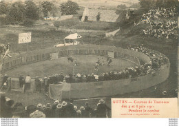 AUTUN COURSES DE TAUREAUX DES 4 ET 5 JUIN 1911 PENDANT LE COMBAT - Autun