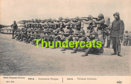 CPA 1914 INFANTERIE TURQUE TURKISH INFANTRY TURKEY TURQUIE  - Weltkrieg 1914-18