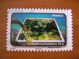 France Obl   N° 411 Cachet Rond Bleu - Used Stamps