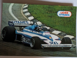 CP -  Formule 1 Jacques Laffitte Ligier Gitanes JS7 - Grand Prix / F1