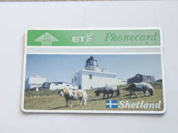 United Kingdom-(BTG-217)Shetland Islands Heritage Ponies(216)(20units)(310K22572)(tirage-2000)price Cataloge-25.00£-mint - BT Emissions Générales