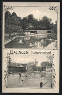 AK Balingen, Szenen Aus Dem Schwimmbad  - Balingen