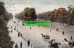 R548639 London. Hyde Park. Rotten Row. E. S. No. 799. 1907 - Andere & Zonder Classificatie