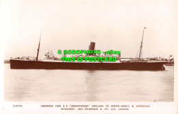 R549358 Aberdeen Line S. S. Demosthenes England To South Africa And Australia. G - Wereld