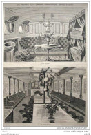 Les Paquebots De La Compagnie Transatlantique - Service D´Algérie - Une Cabine - Le Grand Salon - Page Original  1 - Historische Documenten