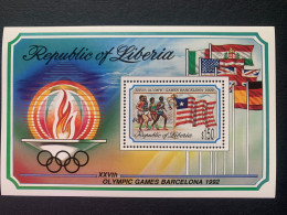 Liberia 1992 Olympics MNH - Liberia