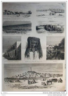 Chemin De Fer Transsaharien - Excursion Au Pays Des Beni Mezab - Guerrara - Page Original  1880  ( 2 ) - Documenti Storici