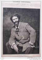 Carolus Duran - Gravure De M. Sargent - Old Print - Alter Druck Von 1880 - Historische Dokumente