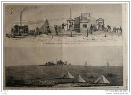 Observatoire De M´Sabiha Près D´Oran - Page Original - 1880 - Historische Documenten