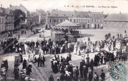 62 - Pas De Calais - LE PORTEL  - Place De L'église - Manege Forain - Le Portel