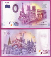 0-Euro UEBU 2017-3  PARIS - 3 MONUMENTE - Privéproeven