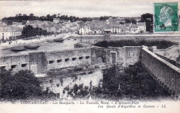 29 - Finistere - CONCARNEAU - Les Remparts, La Tourelle Nord, Arrière Port, Quais D'Aiguillon Et Carnot - Concarneau