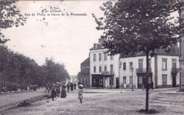 71 - LE CREUSOT - Rue De Torcy Et Entrée De La Promenade - Le Creusot