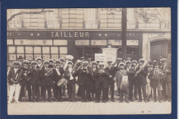 CPA [77] Seine Et Marne > Melun Carte Photo Goubert Cachet Au Dos Musique - Melun