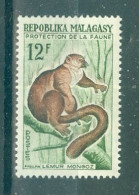 REPUBLIQUE MALGACHE - N°359** MNH.LUXE. SCAN DU VERSO. Lémuriens. Protection De La Faune. - Schmetterlinge