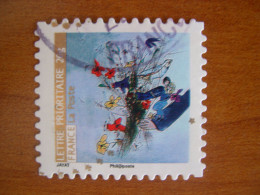 France Obl   N° 381 Cachet Rond Noir - Used Stamps