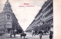 Magyarország - BUDAPEST  - Andrrassy Ut - Andrassy Strasse  - Hongarije