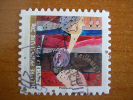 France Obl   N° 374 Cachet Rond Noir - Gebraucht