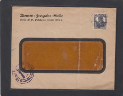 FIRMENBRIEF AUS BERLIN NACH LUXEMBURG,ZENSURSTEMPEL. - Lettres & Documents