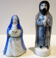 Fèves Nativité - Joseph Et Marie -  Frais Du Site Déduits - Oude