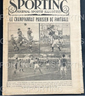 1925 Revue Sportive " SPORTING "  FOOTBALL - RUGBY - CYCLISME  - COURSE DE GAILLON - AMILCAR - RUGBY - BOXE - BUGATTI - 1900 - 1949