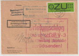 ZKD-Brief Mit Zustellurkunde, Frankiert Mit E 2x - Otros & Sin Clasificación