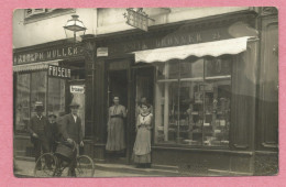 68 - COLMAR - Carte Photo - 26 Rue Vauban - Coiffeur Adolphe MULLER - Patisserie Emile BRONNER - Colmar