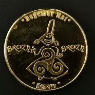 JETON TOURISTIQUE 33 Mm BREIZH BRETAGNE /TOKEN - Sonstige & Ohne Zuordnung