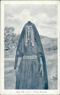 AFRICA - ERITREA - RASCEIDA WOMAN WITH BURQA - 1920s (12586) - Erythrée