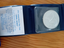 27th INDEPENDENCE DAY Coin - Israël