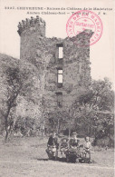 CHEVREUSE RUINES DU CHATEAU DE LA MADELEINE - Chevreuse