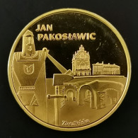 JETON TOURISTIQUE 32 Mm JAN PAKOSTAWIC POLOGNE / POLAND TOKEN - Altri & Non Classificati