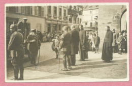 68 - COLMAR - Carte Photo - Visite Du Roi De Bavière - König Ludwig Von Bayern - Août 1915 - Feldpost 8. Bayer. Res. Div - Colmar