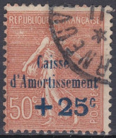 France 1928 N°  250 Semeuse Lignée Au Profit De La Caisse D'amortissement  (G1) - 1903-60 Semeuse Lignée