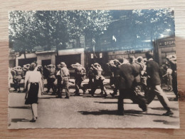 DES PRISONNIERS ALLEMANDS SONT EMMENES PAR DES SOLDATS AMERICAINS. MILITAR. MILITAIRE - Guerra 1939-45