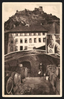 AK Caub A. Rhein, Gasthaus Zur Brauerei  - Other & Unclassified
