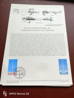 Document Philatelique SALON AERONAUTIQUE 20/1979 - Documents De La Poste