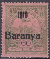 Hongrie Baranya 1919 Mi 13    (G6) - Baranya
