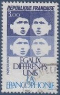 FRANCE - La Francophonie, Symbolique De L'égalité Et De L'union Entre Peuples Différents - Used Stamps
