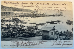 Carte Postale Valparaiso Voyagé En France 1904 + T - Chili