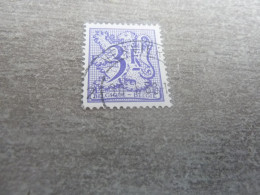 Belgique - Lion - 3f. - Violet - Oblitéré - Année 1950 - - Oblitérés