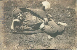 AFRICA - LIBYA / LIBIA - GIOVANE RAGAZZA / YOUNG GIRL  - PHOTO ( ( CM13,7 / 8,5 ) - 1910s (12590) - Libia