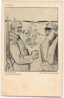 CPA CARTE POSTALE FRANCE EN SERBIE     CARRICATURE MILITAIRE  ILLUSTRATEUR LOUIS  RAEMAEKERS - Satirische