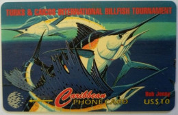 Turks And Caicos US$10 , 8CTCB - Billfish - Tournament 2 - Turks- En Caicoseilanden