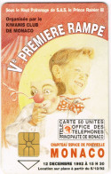 MONACO France French Telecarte Phonecard MF25 Festival Du Cirque Clown Chapiteau Espace Fontvieille UT BE - Military Phonecards